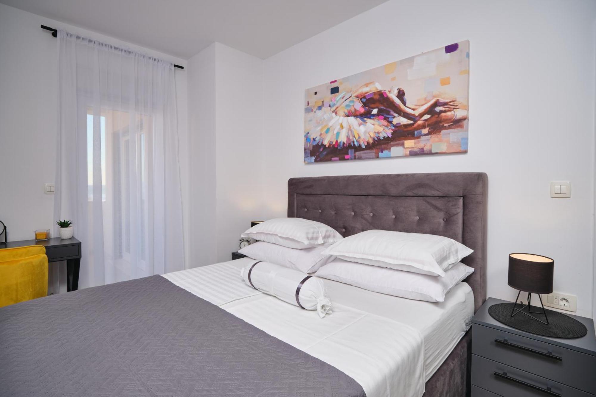 Villa Sky - Heating Pool Kaštel Novi Dış mekan fotoğraf