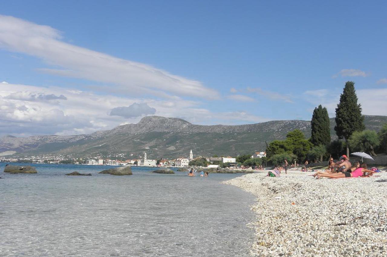 Villa Sky - Heating Pool Kaštel Novi Dış mekan fotoğraf