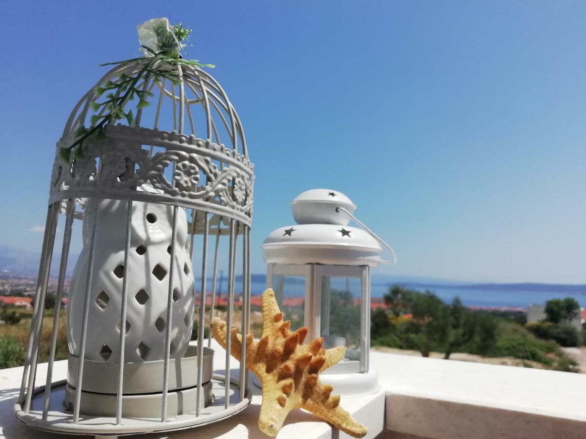 Villa Sky - Heating Pool Kaštel Novi Dış mekan fotoğraf